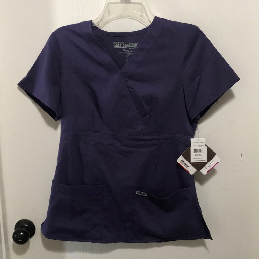 Grey’s Anatomy by Barco Scrub Top Size S